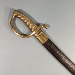 SABRE BRIQUET INFANTERIE MODELE AN XI PREMIER EMPIRE ET SECOND EMPIRE LAME NON MARQUEE